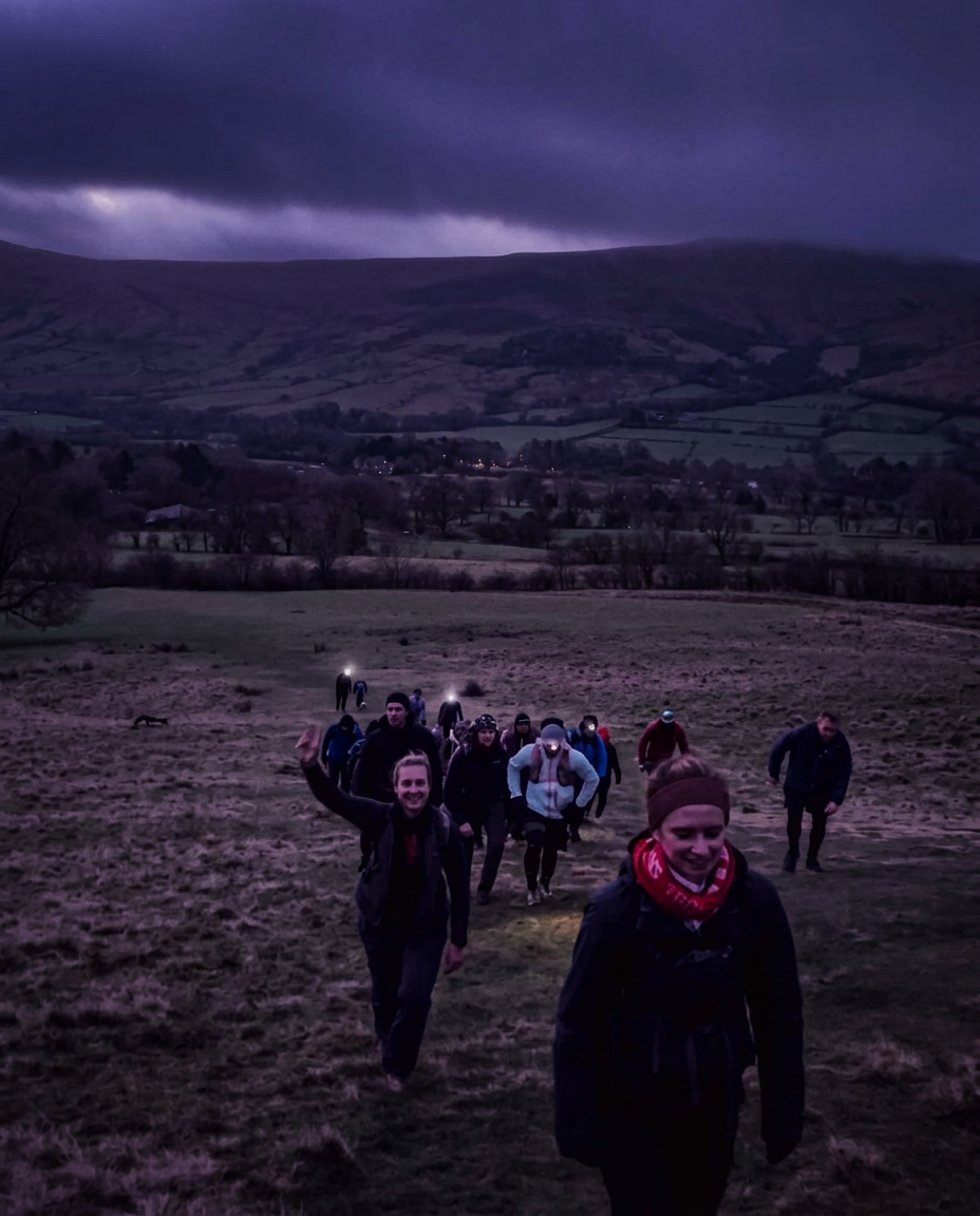 L-Evate members hiking together in the Lake District